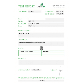 NPP 150 Lab Test Results