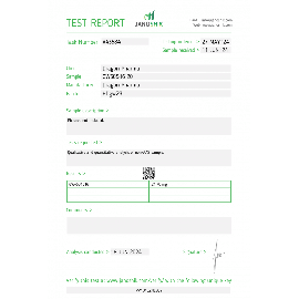 GW50516 Lab Test Results